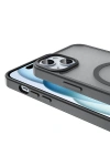 Apple iPhone 15 Kılıf M-safe Şarj Özellikli Mat Arka Yüzey Zore Sio Kapak