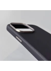 Apple iPhone 15 Kılıf M-safe Şarj Özellikli PU Deri Zore Adora Kapak