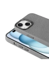 Apple iPhone 15 Kılıf M-safe Şarj Özellikli PU Deri Zore Adora Kapak