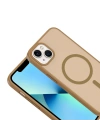 Apple iPhone 15 Kılıf M-safe Şarj Özellikli Zore Babet Kapak