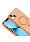Apple iPhone 15 Kılıf M-safe Şarj Özellikli Zore Babet Kapak