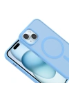 Apple iPhone 15 Kılıf M-safe Şarj Özellikli Zore Babet Kapak
