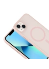 Apple iPhone 15 Kılıf M-safe Şarj Özellikli Zore Babet Kapak