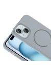 Apple iPhone 15 Kılıf M-safe Şarj Özellikli Zore Meta Kapak