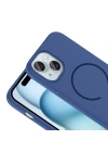 Apple iPhone 15 Kılıf M-safe Şarj Özellikli Zore Meta Kapak
