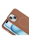 Apple iPhone 15 Kılıf M-safe Şarj Özellikli Zore Meta Kapak