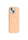 Apple iPhone 15 Kılıf M-safe Şarj Özellikli Zore Ruby Sert Kapak