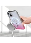 Apple iPhone 15 Kılıf M-Safe Şarj Özellikli Zore Septik Silikon Kapak