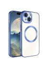 Apple iPhone 15 Kılıf M-safe Wireless Şarj Özellikli Zore Setro Silikon