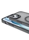 Apple iPhone 15 Kılıf M-safe Şarj Özellikli Mat Arka Yüzey Zore Sio Kapak