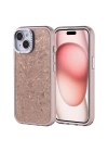 Apple iPhone 15 Kılıf Taşlı Tasarımlı Zore Kapi Kapak