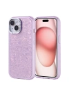 Apple iPhone 15 Kılıf Taşlı Tasarımlı Zore Kapi Kapak