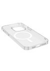 Apple iPhone 15 Kılıf Zore M-safe Şarj Özellikli Şeffaf Tek Kamera Çerçeveli Porto Kapak