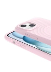 Apple iPhone 15 M-safe Şarj Özellikli Airbagli Mat Görünümlü Zore Hepi Kapak