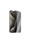 Apple iPhone 15 Plus CaseWorld Ultra-Thin Serisi Privacy 0.15mm HA Cam Ekran Koruyucu