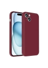 Apple iPhone 15 Plus Kılıf Kamera Korumalı Kartlık Hazneli Zore Vitra Kapak