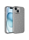Apple iPhone 15 Plus Kılıf Kamera Korumalı Simli Lüks Zore Koton Kapak