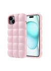 Apple iPhone 15 Plus Kılıf Parlak Esnek Silikon Zore Dom Dom Kapak