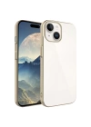 Apple iPhone 15 Plus Kılıf Sert PC Renkli Çerçeveli Zore Riksos Kapak
