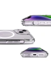 Apple iPhone 15 Plus Kılıf Zore M-safe Şarj Özellikli T-Max M-safe Kapak