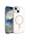 Apple iPhone 15 Plus Kılıf Zore Wireless Şarj Özellikli Pixel M-safe Kapak