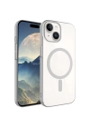 Apple iPhone 15 Plus Kılıf Zore Wireless Şarj Özellikli Pixel M-safe Kapak