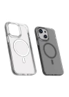 Apple iPhone 15 Plus Kılıf Zore Wireless Şarj Özellikli Şeffaf Efsane Kapak