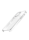 Apple iPhone 15 Plus Kılıf Zore Wireless Şarj Özellikli Şeffaf Orjin Kapak