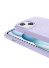 Apple iPhone 15 Plus M-safe Şarj Özellikli Airbagli Mat Görünümlü Zore Hepi Kapak