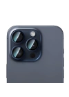 Apple iPhone 15 Pro CaseWorld Alloy Serisi Oleofobik Anti Reflective Kamera Lens Koruyucu
