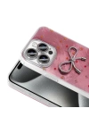 Apple iPhone 15 Pro Kılıf Kamera Korumalı Figürlü Zore Ponti Silikon Kapak