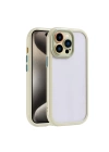 Apple iPhone 15 Pro Kılıf Kamera Korumalı Renkli Kenar ve Çerçeve Tasarımlı Zore Vitamin Kapak