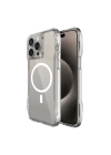 Apple iPhone 15 Pro Kılıf M-safe Şarj Özellikli Airbagli Şeffaf Zore İncek Kapak