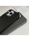 Apple iPhone 15 Pro Kılıf M-safe Şarj Özellikli Karbon Fiber Görünümlü Zore Troy Kapak