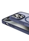 Apple iPhone 15 Pro Kılıf M-safe Şarj Özellikli Mat Arka Yüzey Zore Sio Kapak