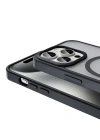 Apple iPhone 15 Pro Kılıf M-safe Şarj Özellikli Mat Arka Yüzey Zore Sio Kapak
