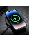 Apple iPhone 15 Pro Kılıf M-safe Şarj Özellikli PU Deri Zore Adora Kapak