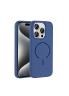 Apple iPhone 15 Pro Kılıf M-safe Şarj Özellikli Zore Meta Kapak