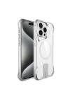 Apple iPhone 15 Pro Kılıf M-safe Şarj Özellikli Zore T-Max Standlı Kapak