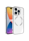 Apple iPhone 15 Pro Kılıf M-safe Wireless Şarj Özellikli Zore Setro Silikon