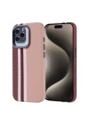 Apple iPhone 15 Pro Kılıf M-safe Şarj Özellikli Karbon Fiber Görünümlü Zore Nekst Kapak
