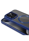 Apple iPhone 15 Pro Kılıf Mat Tasarımlı M-safe Wireless Şarj Özellikli Zore Mat Setro Kapak