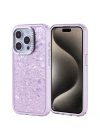 Apple iPhone 15 Pro Kılıf Taşlı Tasarımlı Zore Kapi Kapak