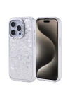 Apple iPhone 15 Pro Kılıf Taşlı Tasarımlı Zore Kapi Kapak
