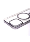 Apple iPhone 15 Pro Kılıf Wireless Şarj Özellikli Sert PC Zore Mat Riksos M-safe Kapak