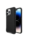 Apple iPhone 15 Pro Kılıf Zore Airbag Kenarlı T-Max Mat Standlı Kapak
