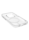 Apple iPhone 15 Pro Kılıf Zore M-safe Şarj Özellikli Şeffaf Tek Kamera Çerçeveli Porto Kapak