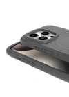 Apple iPhone 15 Pro M-safe Şarj Özellikli Airbagli Mat Görünümlü Zore Hepi Kapak