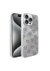 Apple iPhone 15 Pro Max Kılıf Kamera Korumalı Figürlü Zore Ponti Silikon Kapak