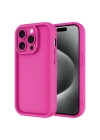 Apple iPhone 15 Pro Max Kılıf Kamera Korumalı Zore Ananas Kapak